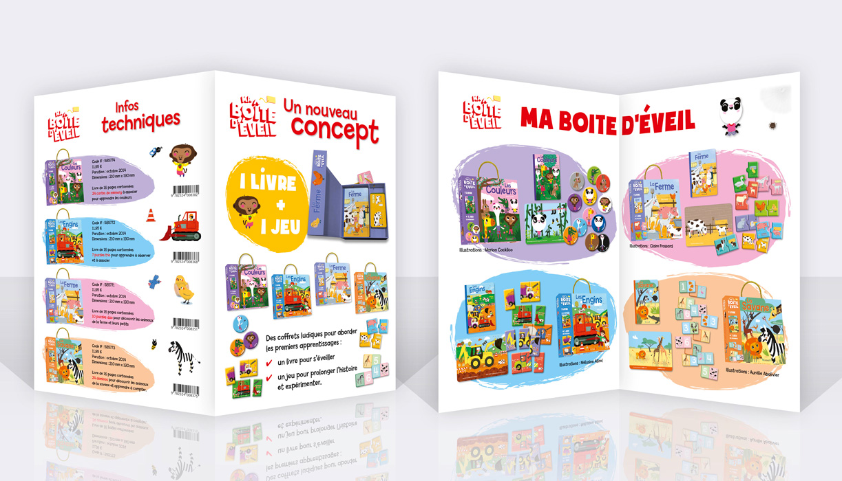 Dépliant de présentation de collection – Éditions Gründ Jeunesse Dépliant de présentation de collection – Éditions Gründ Jeunesse
